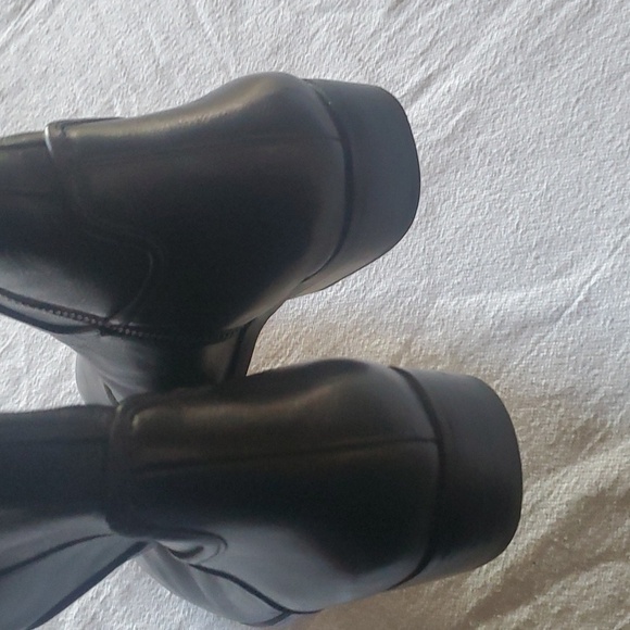 Coach Linette Black Leather Tall Sz 9 Boots - Picture 9 of 9